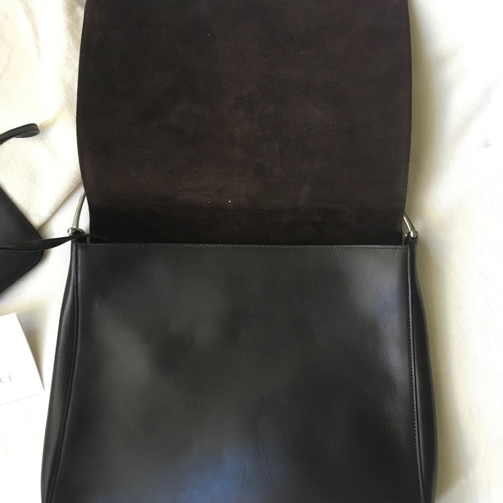 GUCCI LEATHER BAG - Picture 3 of 4